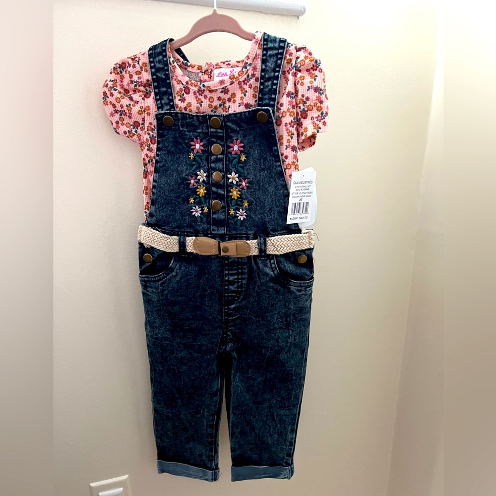 Two piece set by little Lass.